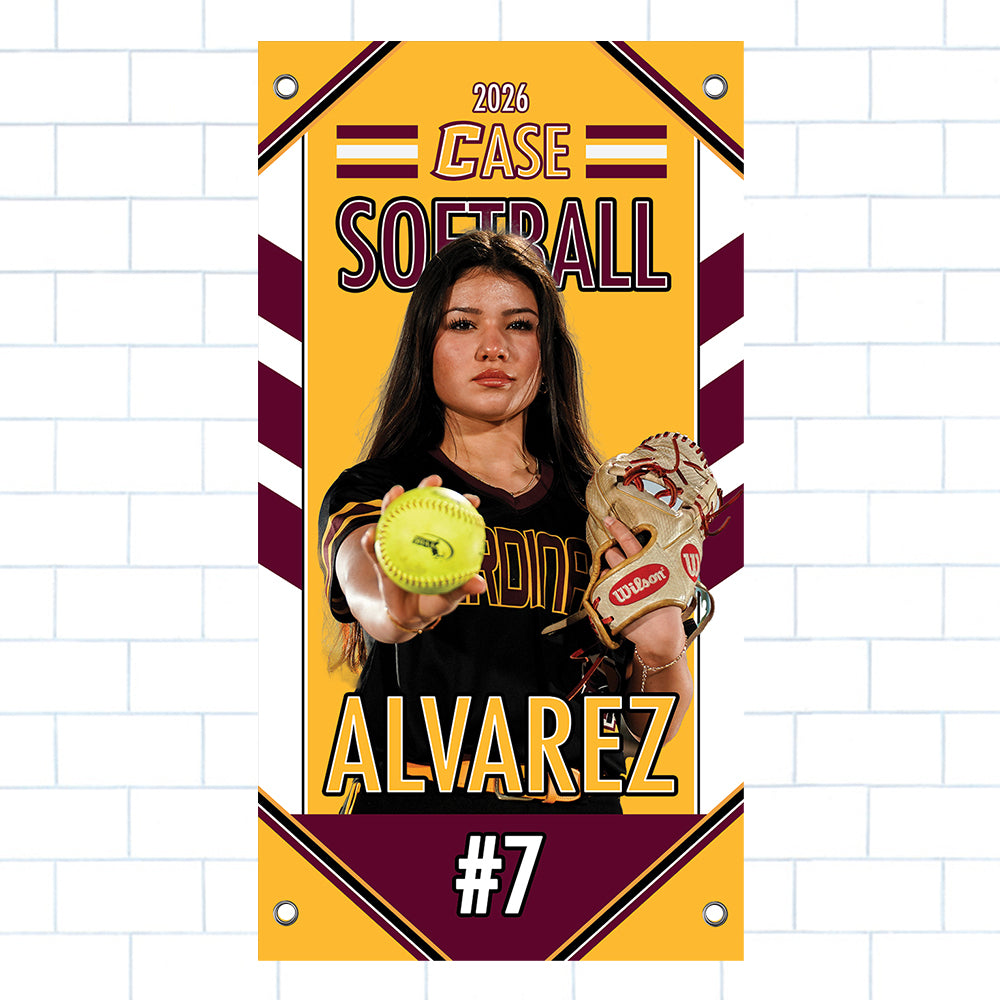 Banners | Case HS Softball | 2026 Individual