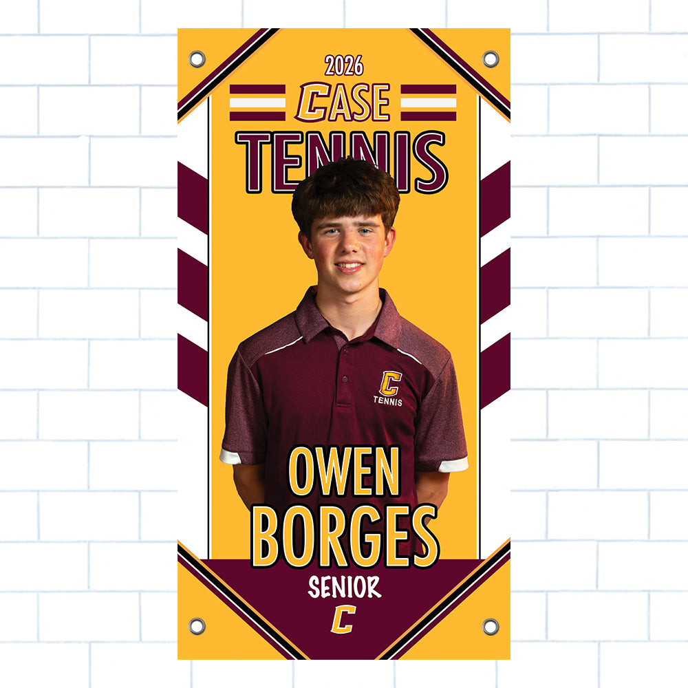 Banners | Case HS Tennis | Owen Borges