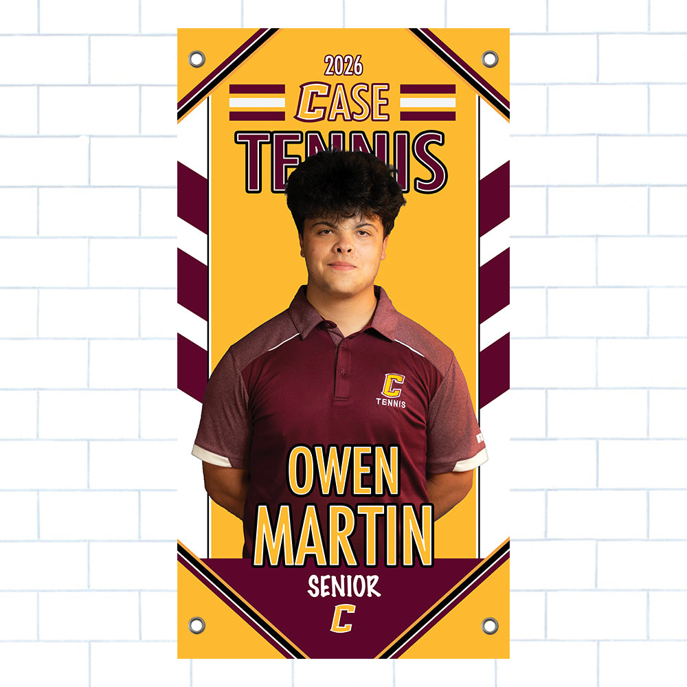 Banners | Case HS Tennis | Owen Martin