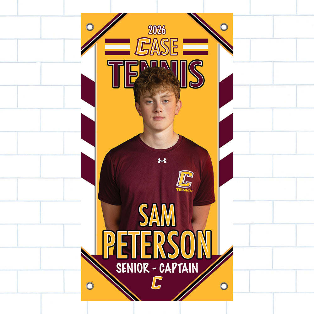 Banners | Case HS Tennis | Sam Peterson